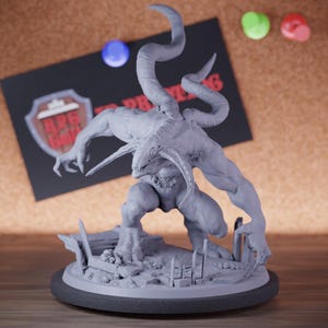 Monstrosity Miniature Evil Tentacles Monster Mini Dungeons and Dragons RPG Tabletop Miniature DnD Painting Pathfinder 5e DnD | LoP