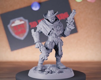Warforged Gunner Miniature Construct Warrior Mini Dungeons and Dragons Mini RPG Tabletop Miniature DnD Painting Pathfinder 5e DnD | AG