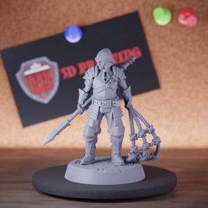 Port Protector Miniatyr Townfolk Mini Dungeons and Dragons RPG Bordsminiatyr DnD-målning Pathfinder 5e DnD | CnP