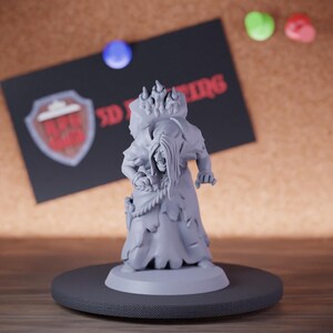 Human Witch Miniature Old Hag Mini Dungeons and Dragons Mini RPG Tabletop Miniature DnD Painting Pathfinder 5e DnD | GM
