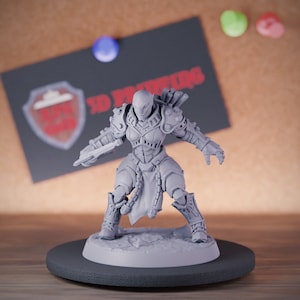 Golem Ranger Miniature Dungeons and Dragons Mini RPG Tabletop Miniature DnD Painting Pathfinder 5e DnD | AG