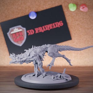 Höllenhund Monster Miniatur Dämon Fiend Mini Dungeons and Dragons Mini RPG Tabletop Miniature DnD Malerei Pathfinder 5e DnD | LoP