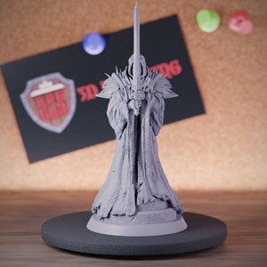 Shadow Guard Miniature Wraith Monster Mini Dungeons and Dragons RPG Tabletop Miniature DnD Painting Pathfinder 5e DnD | LoP