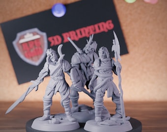 Zombie Undead Set Miniature Strahd Zombie Mini Dungeons and Dragons Mini RPG Tabletop Miniature DnD Painting Pathfinder 5e DnD