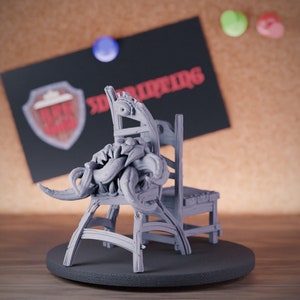 Stuhl Mimic Möbel Monster Miniatur Aberration Dungeons and Dragons Mini RPG Tabletop Miniatur DnD Malerei Pathfinder 5e DnD | CnP