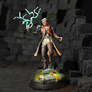 Miniatura dipinta da Artificiere Dungeons and Dragons DnD RPG Mini da tavolo Pathfinder 5e Pathfinder Painter / Lizielim