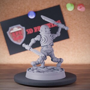 Arcane Construct Miniature Wizard Minion Dungeons and Dragons Mini RPG Tabletop Miniature DnD Painting Pathfinder 5e DnD | CnP