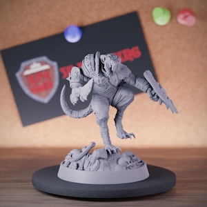 Ratmen Lord Miniature Skaven Lord Mini Dungeons and Dragons Mini RPG Tabletop Miniature DnD Painting Pathfinder 5e DnD | DB