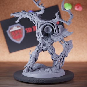 ツリーモンスターミニチュア 森の守護者 ミニダンジョンズ＆ドラゴンズRPG 卓上ミニチュア DnD ペインティング パスファインダー 5e DnD | AG