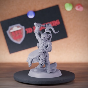 Goblin Miniature Dungeons and Dragons Mini RPG Tabletop Miniature DnD Painting Pathfinder 5e DnD | GM
