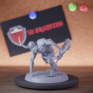 Hell Cyclop Miniature Demon Warrior Mini Dungeons and Dragons RPG Tabletop Miniature DnD Painting Pathfinder 5e DnD | LoP
