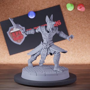 Mummy Warrior Miniature Egyptian Sword Mini Dungeons and Dragons RPG Tabletop Miniature DnD Painting Pathfinder 5e DnD | Cnp