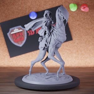 Desert Mount Miniature Beast Rider Mini Dungeons and Dragons Mini RPG Tabletop Miniature DnD Gemälde Pathfinder 5e DnD | LoP