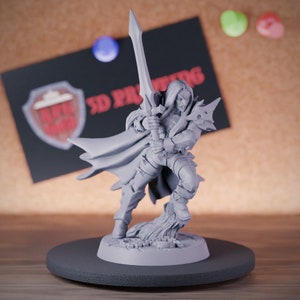 Blood Drinker Miniature Curse of Strahd Mini Dungeons and Dragons Mini RPG Tabletop Miniature DnD Painting Pathfinder 5e DnD | AG