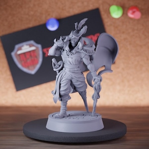 Pirate Captain Miniature Legendary Corsair Mini Dungeons and Dragons Mini RPG Tabletop Miniature DnD Painting Pathfinder 5e DnD | Cnp