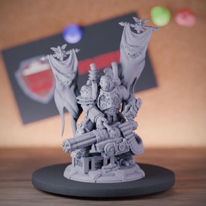 Battle Machine Robot miniatuur Dungeons and Dragons Mini RPG tafelblad miniatuur DnD schilderij Pathfinder 5e DnD | DmS