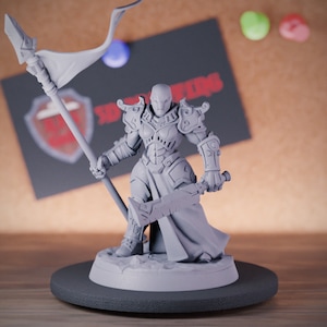 Golem Guard Miniature Dungeons and Dragons Mini RPG Tabletop Miniature DnD Painting Pathfinder 5e DnD | AG