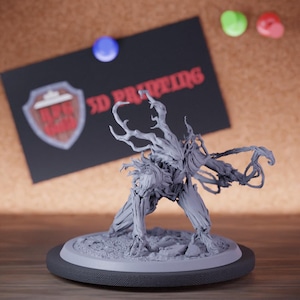 Tree Archer Miniature Forest Guard Mini Dungeons and Dragons RPG Tabletop Miniature DnD Painting Pathfinder 5e DnD | LoP