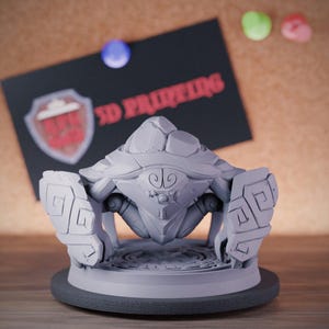 Zauberer Golem Peacekeeper Miniatur Arkanes Konstrukt Dungeons and Dragons Mini RPG Tabletop Miniature DnD Painting Pathfinder 5e DnD | CnP