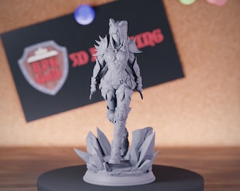 Tiefling Schurke Miniatur Assasin Mini Dungeons and Dragons Mini RPG Tabletop Miniature DnD Painting Pathfinder 5e DnD | DmS