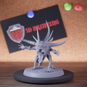 Devilish Flea taunt Miniature Demon Mini Dungeons and Dragons Mini RPG Tabletop Miniature DnD Painting Pathfinder 5e DnD | Lop