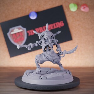 Undead Pirate First Mate Miniature Skeleton Dungeons and Dragons Mini RPG Tabletop Miniature DnD Painting Pathfinder 5e DnD | CnP