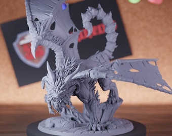 Monstruo en miniatura de Mantícora de montaña Mini Dungeons and Dragons RPG Miniatura DnD Pintura Pathfinder 5e DnD / AG