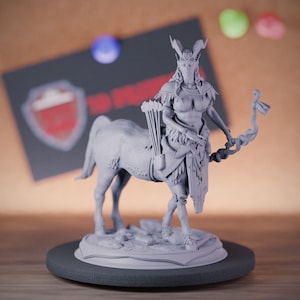 Centaur Miniature Dungeons and Dragons Mini RPG Tabletop Miniature DnD Painting Pathfinder 5e DnD | DmS