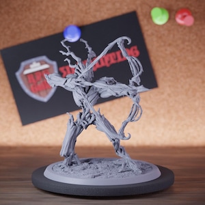 Branch Archer Miniature Forest Guard Mini Dungeons and Dragons RPG Tabletop Miniature DnD Painting Pathfinder 5e DnD | LoP