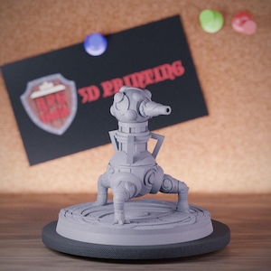 Mago Costrutto Cannone Miniatura Warforged Dungeons and Dragons Mini RPG da tavolo Miniatura DnD Pittura Pathfinder 5e DnD / CnP