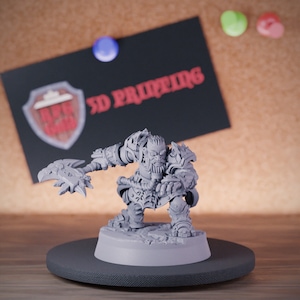 Dwarf Barbarian Miniature Krieger Dungeons and Dragons Mini RPG Tabletop Miniature DnD Painting Pathfinder 5e DnD | CnP
