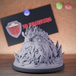 Death Boss Ooze Oblex Miniature Dungeons and Dragons Mini RPG Tabletop Miniature DnD Painting Pathfinder 5e DnD | DmS