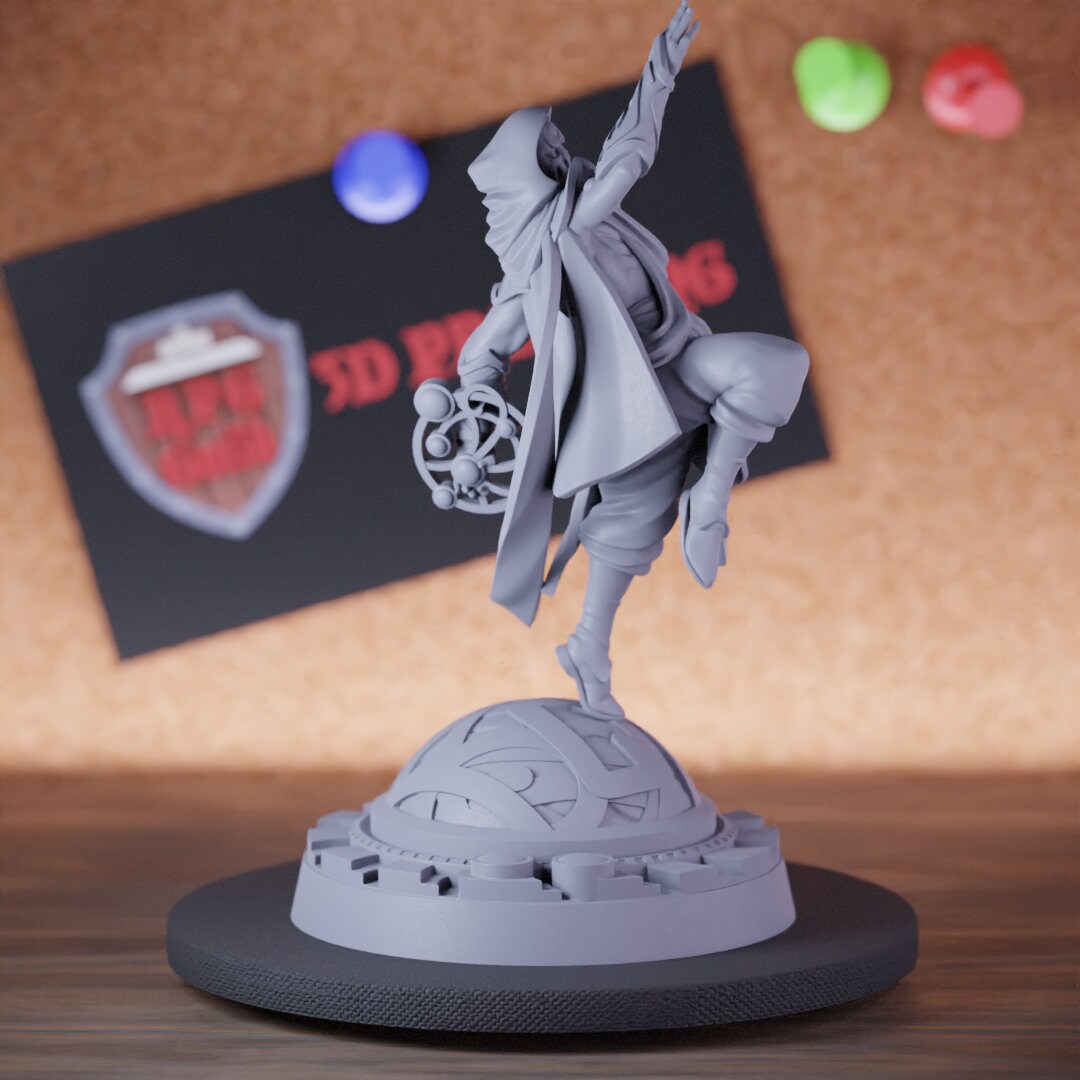 Cnp Rogue Astronomer Rogue Miniature Artificer Dungeons and Dragons Mini RPG ...