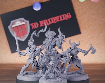 Skeleton Set Miniature Skeleton Pack Mini Dungeons and Dragons Mini RPG Tabletop Miniature DnD Painting Pathfinder 5e DnD
