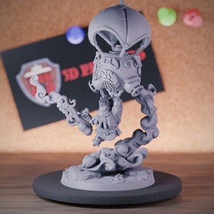 Assault Dwarven Forces Miniature Artificer Dwarf Dungeons and Dragons Mini RPG Tabletop Miniature DnD Painting Pathfinder 5e DnD | CnP