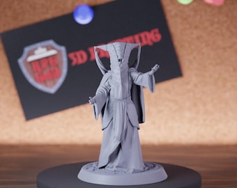 Wüstenpriester Miniatur Kleriker Mini Dungeons and Dragons Mini RPG Tabletop Miniature DnD Gemälde Pathfinder 5e DnD | LoP