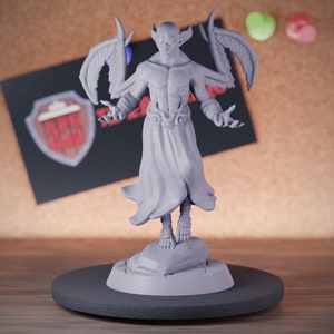 Vampire Fighter Miniature Monster Curse of Strahd Dungeons and Dragons Mini RPG Tabletop Miniature DnD Painting Pathfinder 5e DnD | GM