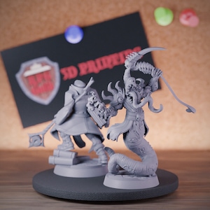Mimic Wizard Ambush miniatuur monster aberratie Dungeons and Dragons Mini RPG tafelblad miniatuur DnD schilderij Pathfinder 5e DnD | CnP