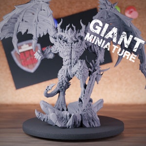 Rakdos Demon Prince Miniature Boss Diablo Monster Dungeons and Dragons Mini RPG Tabletop Miniature DnD Painting Pathfinder 5e DnD | CnP