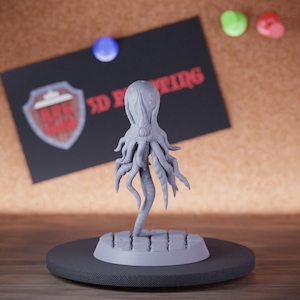 Octopus Miniature Sea Animal Dungeons and Dragons Mini RPG Tabletop Miniature DnD Painting Pathfinder 5e DnD | GM