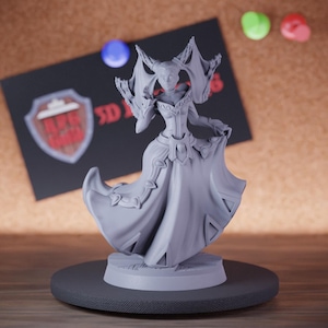 Medieval Woman Miniature Lady In Waiting Mini Dungeons and Dragons RPG Tabletop Miniature DnD Painting Pathfinder 5e DnD | CnP