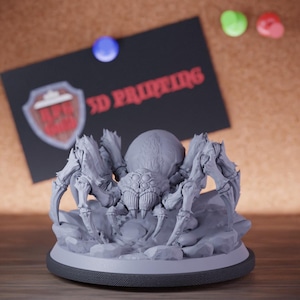 Giant Spider Miniature Monster Mini Dungeons and Dragons RPG Tabletop Miniature DnD Painting Pathfinder 5e DnD | DD