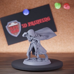 Sandstorm Warrior Miniature Rogue Mini Dungeons and Dragons Mini RPG Tabletop Miniature DnD Painting Pathfinder 5e DnD | LoP