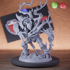 森のモンスター ミニチュア ブランチ ガーディアン ミニ ダンジョンズ アンド ドラゴンズ RPG 卓上ミニチュア DnD ペインティング パスファインダー 5e DnD | AG