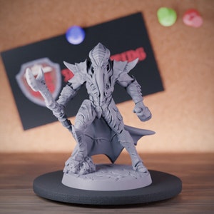 Mind Flayer Illithid Miniature Reaver Dungeons and Dragons Mini RPG Tabletop Miniature DnD Painting Pathfinder 5e DnD | AG