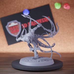 Banshee Ripper Miniature Undead Monster Mini Dungeons and Dragons RPG Tabletop Miniature DnD Painting Pathfinder 5e DnD | LoP