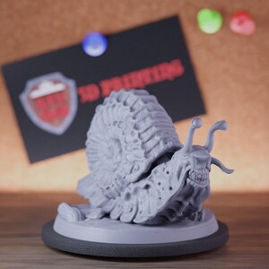 Flail Snail Giant Beast Miniature Monstrosity Dungeons and Dragons Mini RPG Tabletop Miniature DnD Painting Pathfinder 5e DnD | AG