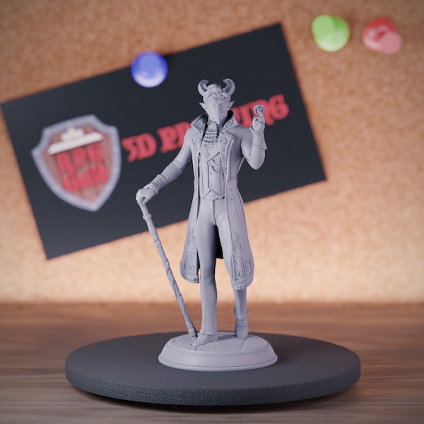 Teufel Lord Miniatur Aristokrat Mini Dungeons and Dragons Mini RPG Tabletop Miniatur DnD Malerei Pathfinder 5e DnD | DmS