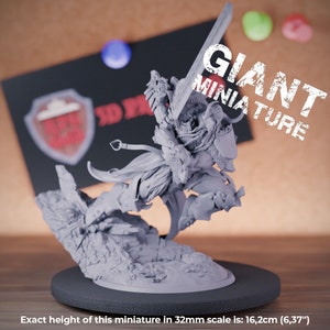 Storm Giant Miniature King of Warriors Mini Dungeons and Dragons Mini RPG Tabletop Miniature DnD Painting Pathfinder 5e DnD | LoF