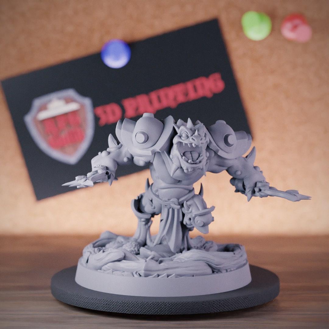 Cnp Rogue Grung Rogue Miniature Toadfolk Monster Dungeons and Dragons Mini RPG ...